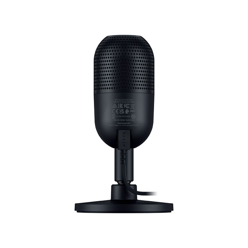 MICROFONO RAZER SEIREN V3 MINI USB STREAMING SUPERCARDIOIDE C/N SENSOR TOUCH SILENT BLACK