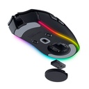 MOUSE RAZER COBRA PRO 30K DPI MULTI-DISPOSITIVO 100H WIRELESS / BT / USB-C SWITCH OPTICO 90M 11 ZONAS CHROMA BLACK