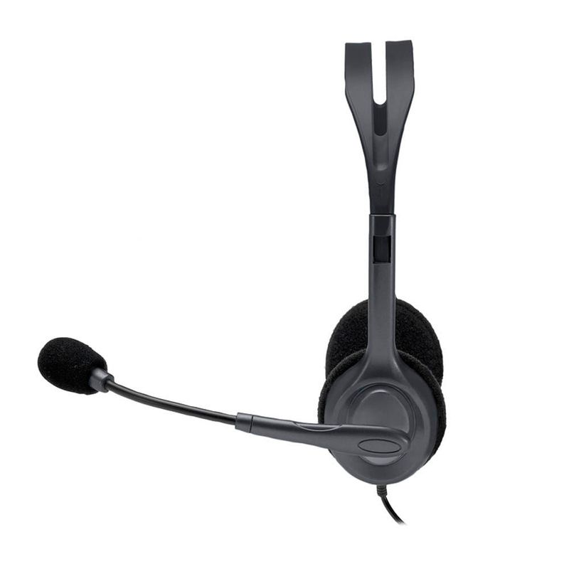 AUDIFONO C/MICROF. LOGITECH H111 SILVER