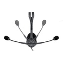 AUDIFONO C/MICROF. LOGITECH H111 SILVER