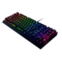 TECLADO RAZER BLACKWIDOW V3 TKL MECHANICAL SWITCH YELLOW 80M SP CHROMA BLACK