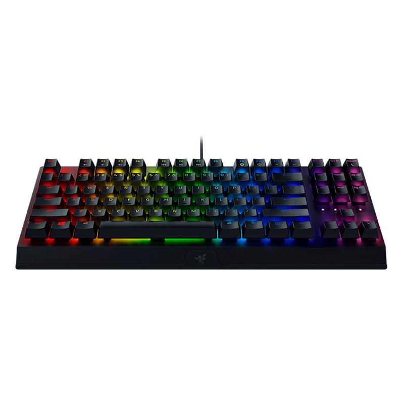 TECLADO RAZER BLACKWIDOW V3 TKL MECHANICAL SWITCH YELLOW 80M SP CHROMA BLACK
