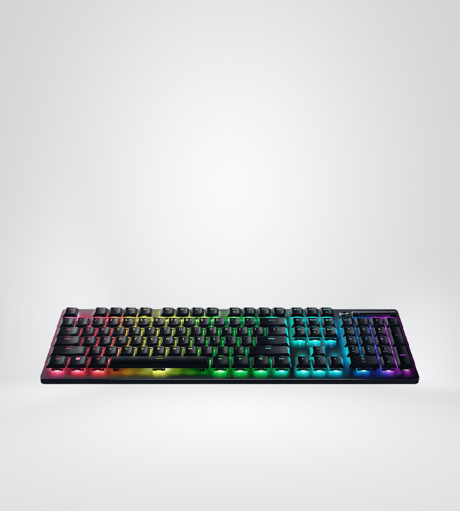 TECLADO RAZER DEATHSTALKER V2 OPTO MECHANICAL USB-C SWITCH RED LOW PROFILE SP CHROMA BLACK 