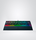 TECLADO RAZER ORNATA V3 MECHA-MEMBRANE LOW PROFILE 10 ZONAS SP CHROMA BLACK