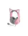 AUDIFONO C/MICROF. RAZER KRAKEN KITTY V2 CHROMA USB QUARTZ