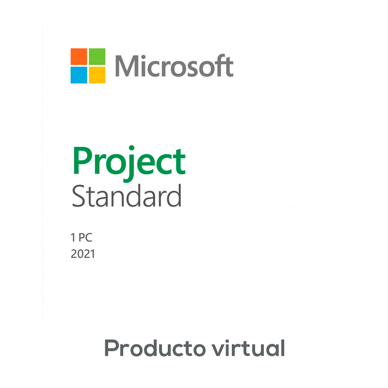 [msesd7605905] Licenciamiento Virtual (ESD) Microsoft Project Standard 2021 WIN ALL