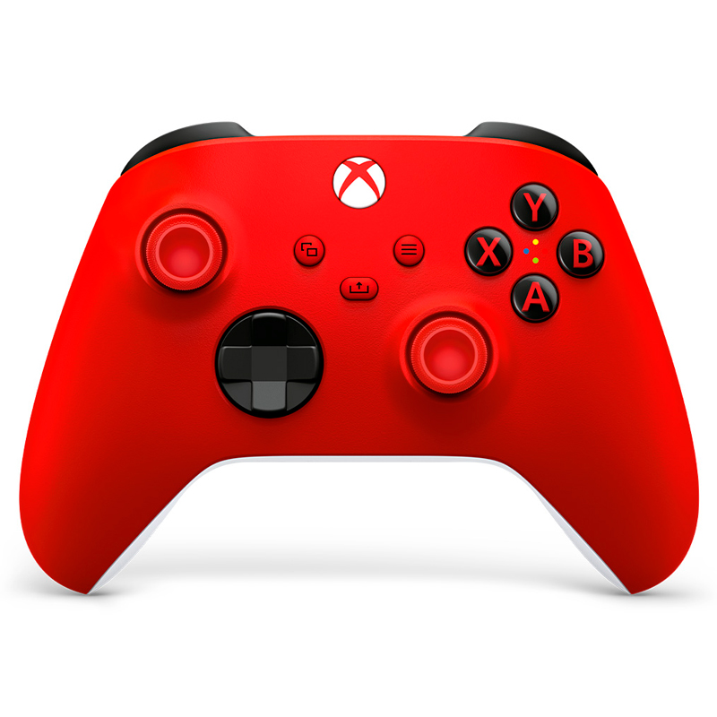 [mmmsftqau00081] Mando Inalambrico Microsoft XBOX / Tecnologia Bluetooth / Color Rojo.