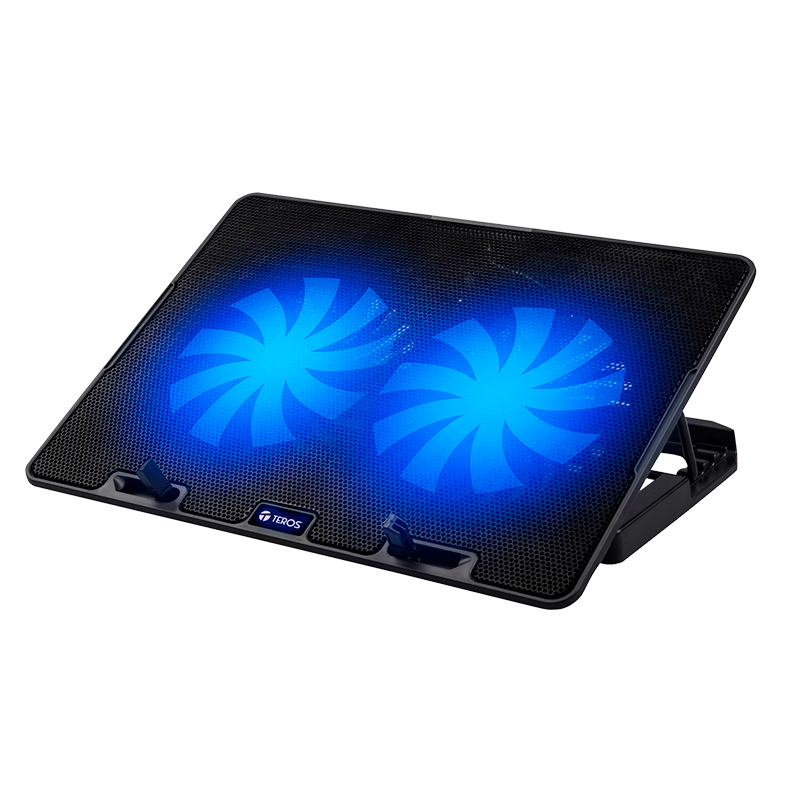 COOLER PARA NOTEBOOK TE7020N / COMPATIBLES CON NB HASTA 15.6" / 2 FAN DE 12cm