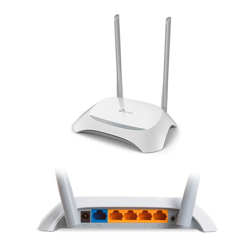 Router Ethernet Wireless TP-Link TL-WR840N, 300 Mbps, 2.4 GHz, 802.11 b/g/n, 2 Antenas.