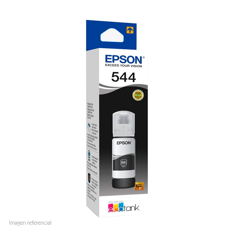 [276885] Botella de tinta EPSON T544120-AL, color Negro, contenido 65ml.
