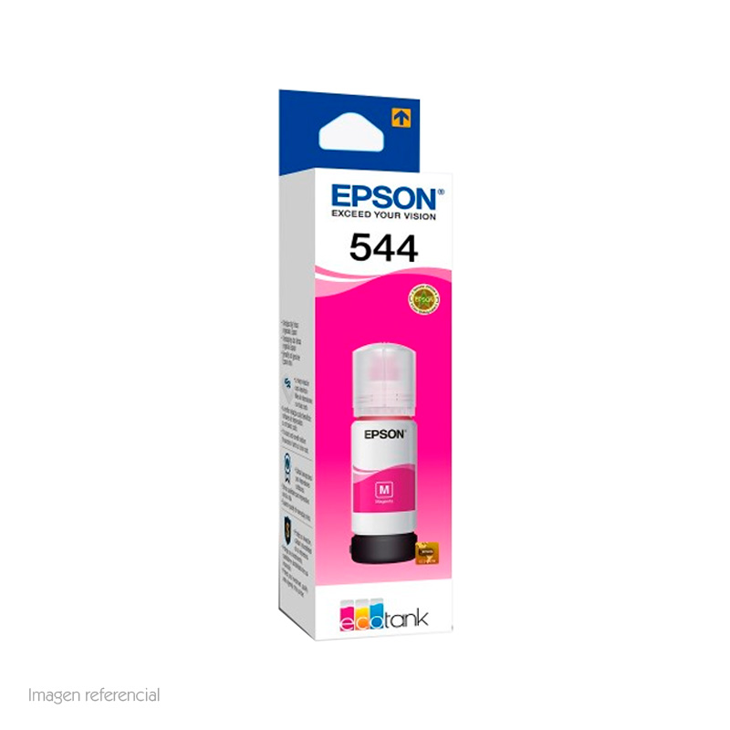 [276889] Botella de tinta EPSON T544320-AL, color magenta, contenido 65ml.