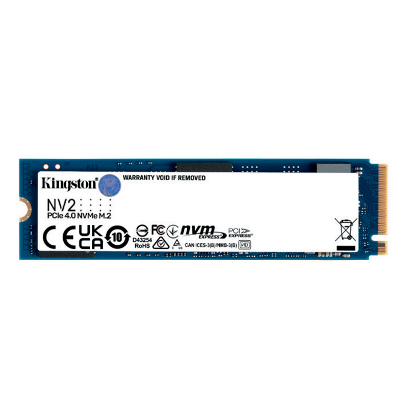 Unidad en estado solido Kingston NV2 NVMe PCIe 4.0 2000GB (2TB) (SNV2S/2000G)