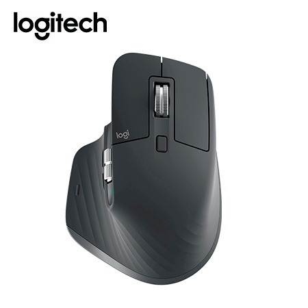MOUSE LOGITECH MX MASTER 3S WIRELESS 8K USB-C GRAPHITE - NEGRO