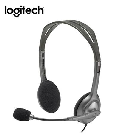 [0030443] AUDIFONO C/MICROF. LOGITECH H111 SILVER (981-000612)