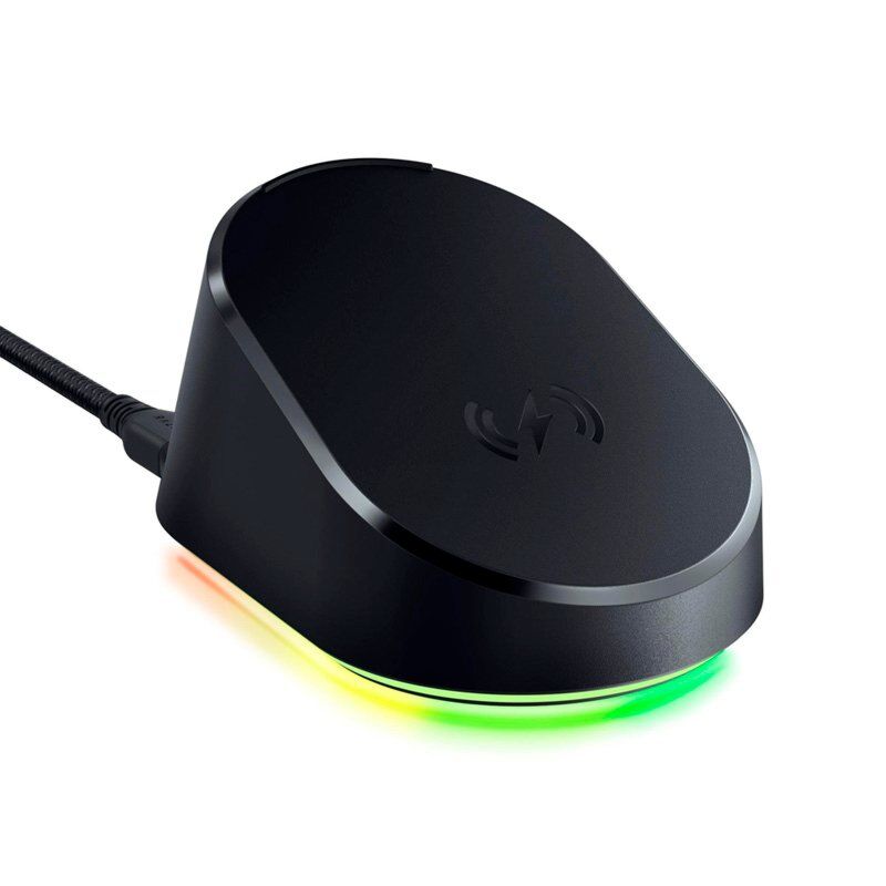MOUSE RAZER DOCK PRO RGB + WIRELESS CHARGING PUCK BUNDLE