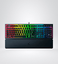 TECLADO RAZER ORNATA V3 MECHA-MEMBRANE LOW PROFILE 10 ZONAS SP CHROMA BLACK