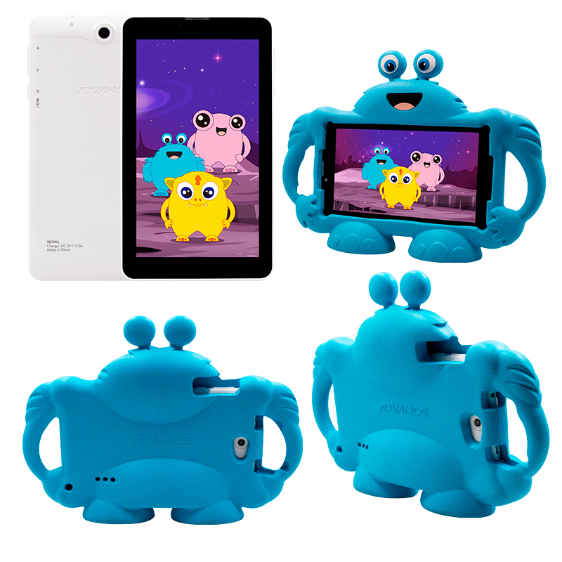 [TBADVTR7996BLU] Tablet Advance Intro TR7996, 7" IPS 1024x600, Android 11 Go, 3G, Dual SIM, 32GB, RAM 2GB.