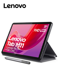 Tablet Lenovo Tab M11, 11" WUXGA (1920x1200) IPS (In-cell/10-point Multi-touch)