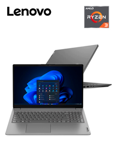 Notebook Lenovo V15 G4 AMN 15.6" FHD TN AMD Ryzen 3 7320U 2.4 / 4.1GHz, 8GB LPDDR5-4800MHz