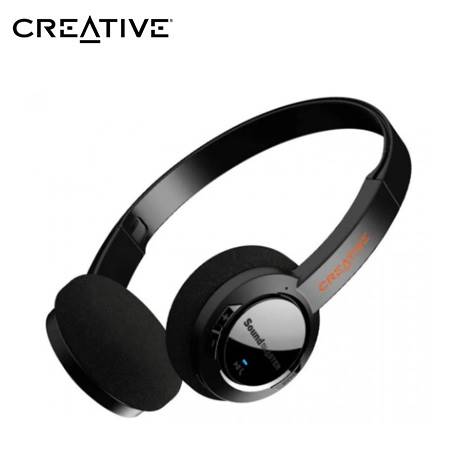 AUDIFONO C/MICROF. CREATIVE SB JAM V2 BT MULTIPOINT 32MM DUAL MIC LIGERO 84G CARGA USB-C APTX-HD/APTX LL/APTX/SBC BLACK (51EF0950AA000)