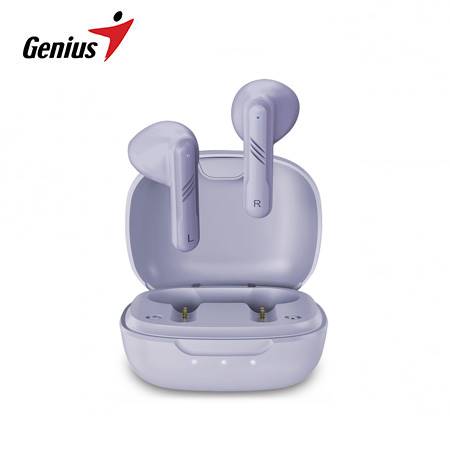 [0028997] AUDIFONO C/MICROF. GENIUS HS-M905BT TRUE WIRELESS BT LIGHT PURPLE (31710025401)