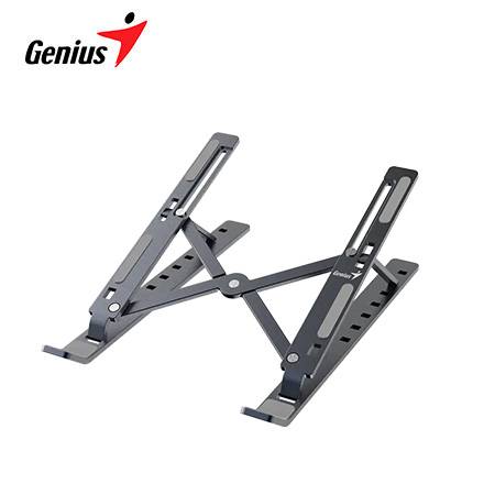 BASE GENIUS P/NOTEBOOK-TABLET G-STAND M250 ALUMINIO HASTA 17" PLEGABLE 7 NIVELES BLACK (31250023400)