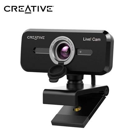 [0027847] CAMARA CREATIVE LIVE! CAM SYNC V2 FHD 1080P C/TAPA DUAL MIC USB BLACK (73VF088000000)