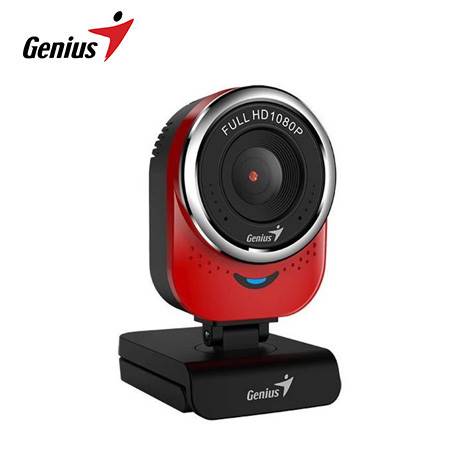 [0027836] CAMARA GENIUS QCAM 6000 FHD 1080P USB RED (32200002408)
