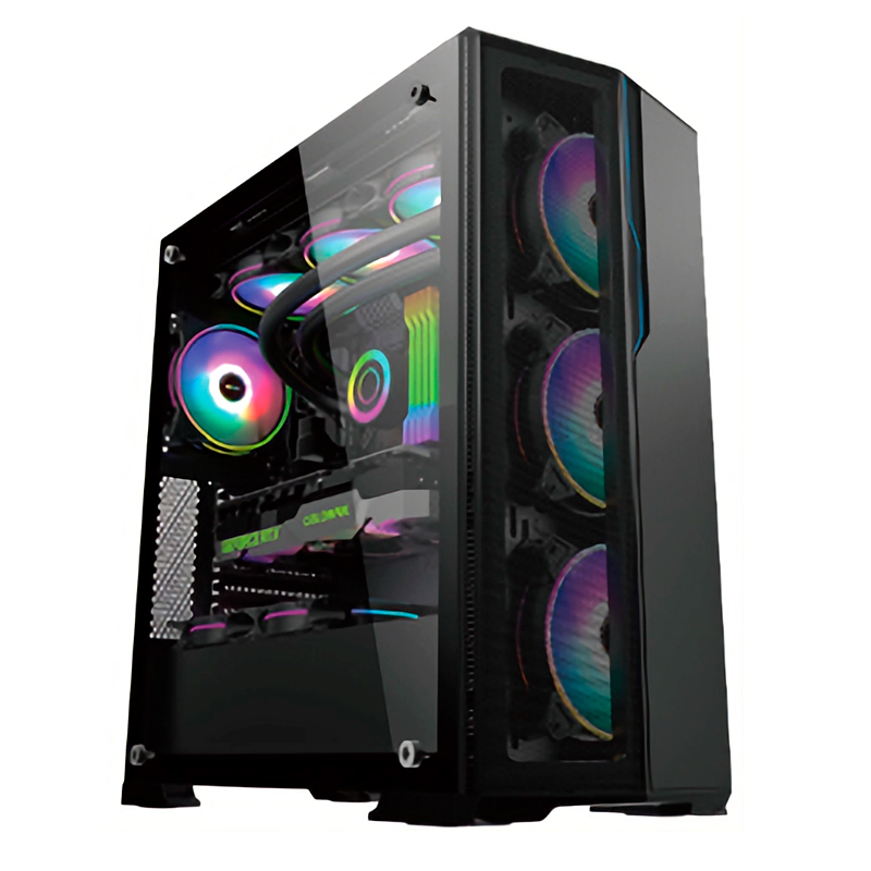 [csatxte1175n] Case Gamer Teros TE1175N, Mid Tower, Negro, USB 3.0, USB 2.0, Audio.