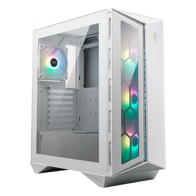 [csmsgungnr110rw] Case MSI MPG GUNGNIR 110R WHITE, Mid-Tower, ATX, Blanco
