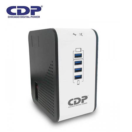 [0021731] ESTABILIZADOR CDP R2CU-AVR1008I 1000VA/500W 8 SALIDAS 4 PUERTOS USB (R2CU-AVR1008I)