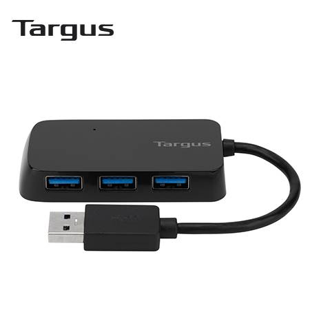 [0024118] HUB USB TARGUS 4 PORT USB-A 3.0 BLACK (ACH124US)