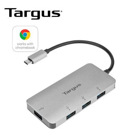 [0026969] HUB USB-C TARGUS 4-PORT USB-A 3.0 GRAY (ACH226BT)