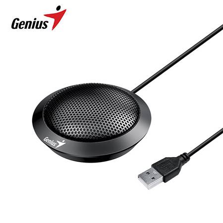 [0029474] MICROFONO GENIUS MIC-100U P/VIDEO CONFERENCIA BLACK (31700001400)