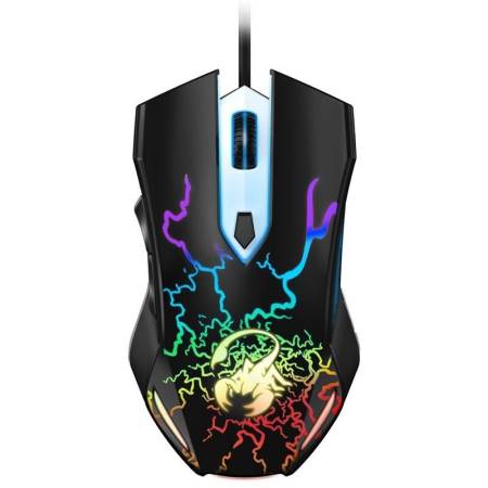 MOUSE GENIUS GX SCORPION SPEAR 2000 DPI 6-BOT RGB BLACK(PN 31040002400)