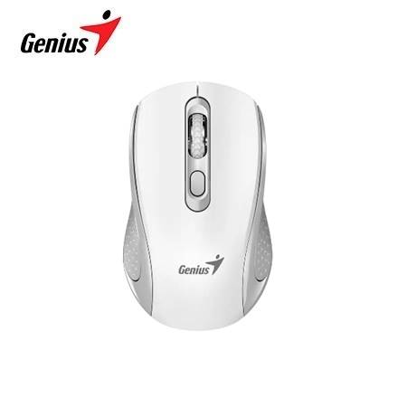 [0030609] MOUSE GENIUS NX-8025S AI COPILOT WIRELESS 4-BOT SILENT ERGONOMICO WHITE+GREY (31030048401)
