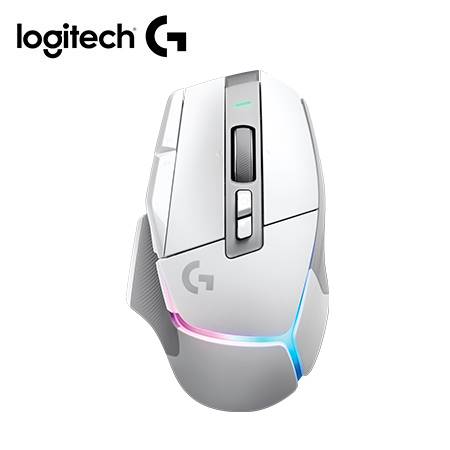 MOUSE LOGITECH G502 X PLUS LIGHTSPEED 25K DPI LIGHTFORCE/LIGHTSYNC RGB WHITE (910-006169)
