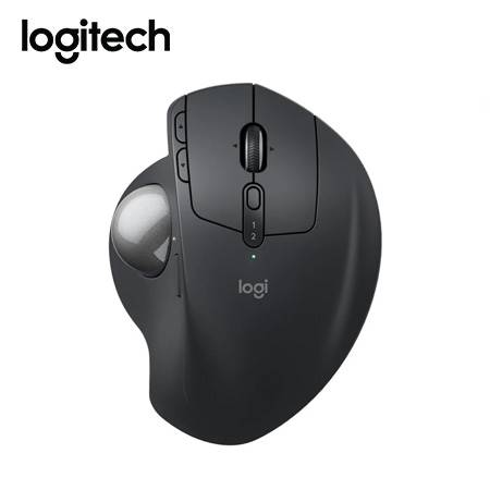 MOUSE LOGITECH MX ERGO S ADVANCED TRACKBALL WIRELESS BOLT/BLUETOOTH USB-C BLACK (910-007261)