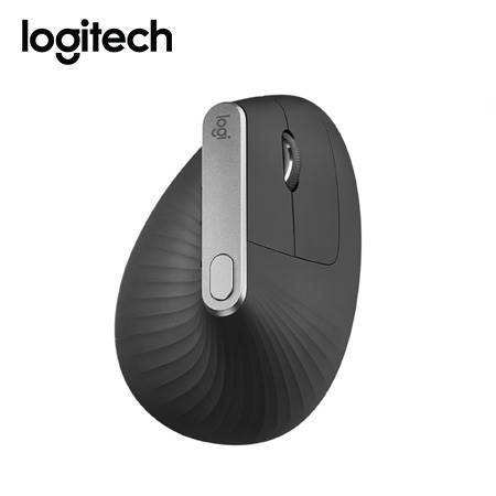 MOUSE LOGITECH MX VERTICAL ADVANCED ERGONOMIC WIRELESS/BLUETOOTH USB-C BLACK (910-005449)