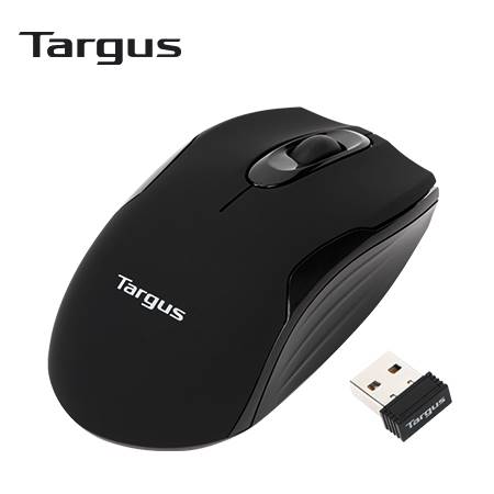 MOUSE TARGUS W575 WIRELESS ERGONOMICO 1600 DPI BLACK (AMW575TT)