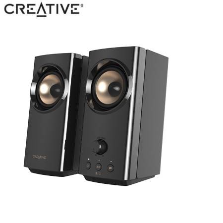 [0027876] PARLANTE CREATIVE T60 2.0 30W/60W BT/ USB-C/ 3.5MM / MIC SB SURROUND 220V BLACK (51MF1705AA001)