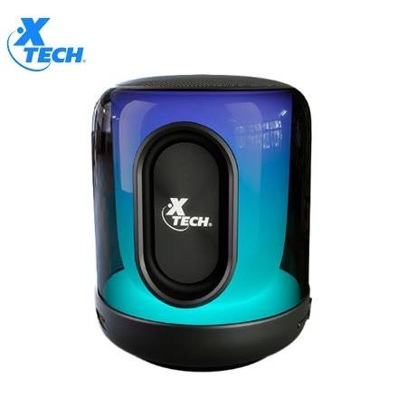 PARLANTE XTECH BEATWAVE TWS BLUETOOTH / USB / 3.5 MM 15H LED 5W BLACK (XTS-617)