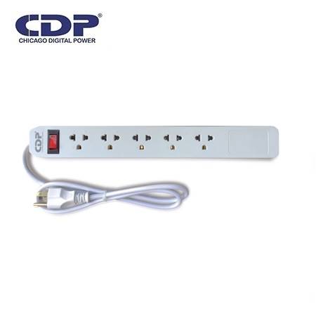 [0030632] SUPRESOR DE PICOS CDP 05 TOMAS WHITE 220V (R-SS5)