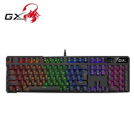 [0030475] TECLADO GENIUS GX SCORPION K12 GAMING RGB LED MECHANICAL USB AI BROWN SWITCH BLACK (31310057401)