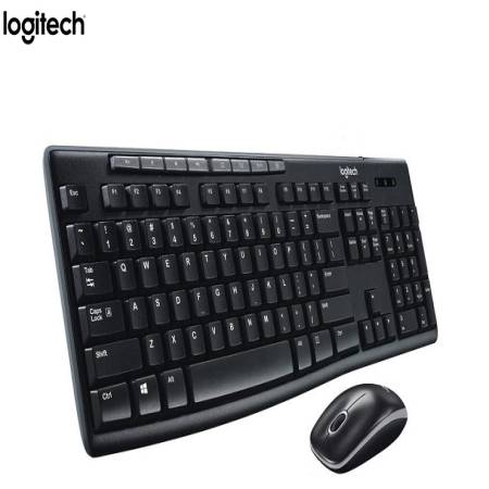 [0030450] TECLADO LOGITECH + MOUSE MK270 WIRELESS USB BLACK (PN 920-004432)