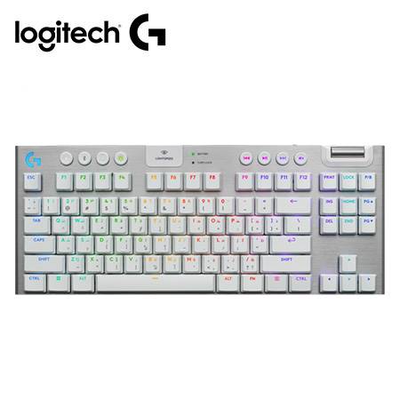 [0029959] TECLADO LOGITECH G915 X TKL LIGHTSPEED/ BT LIGHTSYNC RGB / KEYCONTROL WHITE (920-012732)