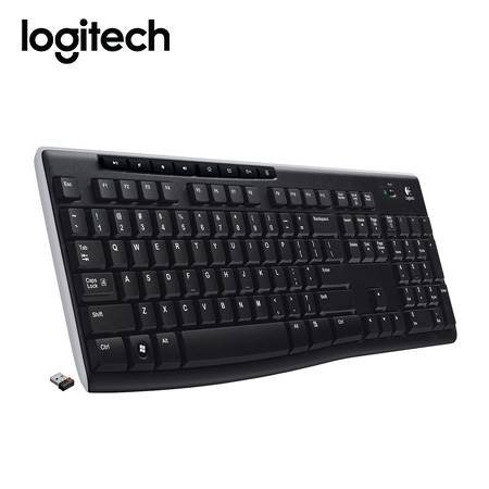 [0029018] TECLADO LOGITECH K270 WIRELESS UNIFYING USB SP BLACK (920-004426)