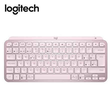 [0027746] TECLADO LOGITECH MX KEYS MINI MULTI-DEVICE BT ILUMINADO ROSE SP (920-010478)