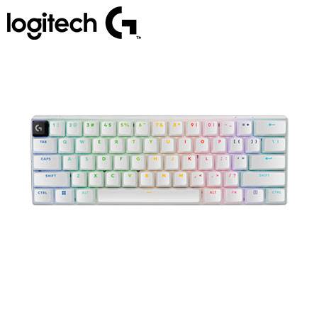[0029452] TECLADO LOGITECH PRO X 60 LIGHTSPEED BT/ÓPTICO/65 HRS/RGB WHITE (920-011921)
