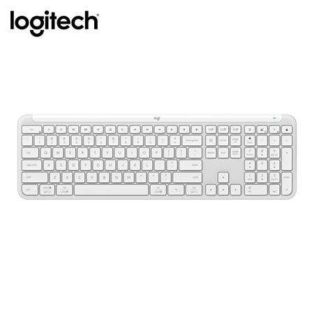 TECLADO LOGITECH SLIM SILENT K950 WIRELESS BOLT/BLUETOOTH SP WHITE (920-012593)